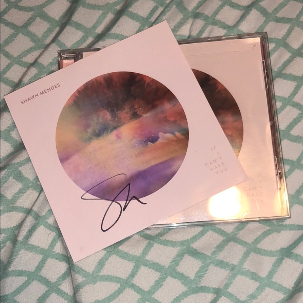 Shawn Mendes If I cant have you autograph